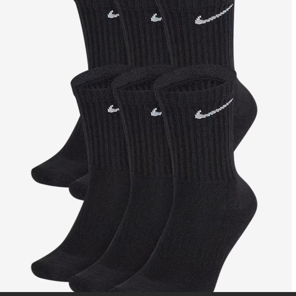 Nike Training Crew Socks (6 Pairs) Nike Everyday Cushioned - Picture 5 of 8